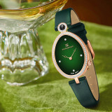 katie Ermilio Enamelled luxury leather women's watch