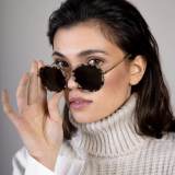 Amsterdam Large Mineral Tortoise Brown