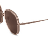 Amsterdam Large Transparent Hazel Brown