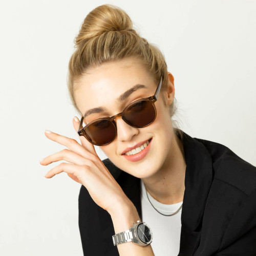 Marais Transparent Caramel Brown