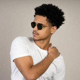London Gold Tortoise Green