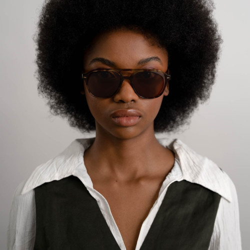 Zurich Oversize Havana Tortoise Brown