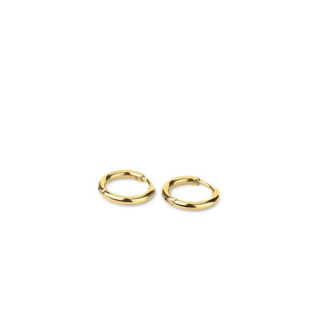 Earring Filigree Hoop Gold