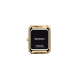 ELEGANCE Watch With Gold Black Mesh