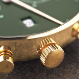 POISE Gold Green Steel