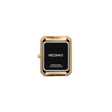 ELEGANCE Watch With Gold Green Steel