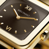 Yearn Gold Brown Steel