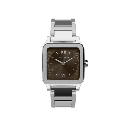 Yearn Silver Brown Bold Steel