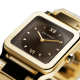 Yearn Gold Brown Bold Steel