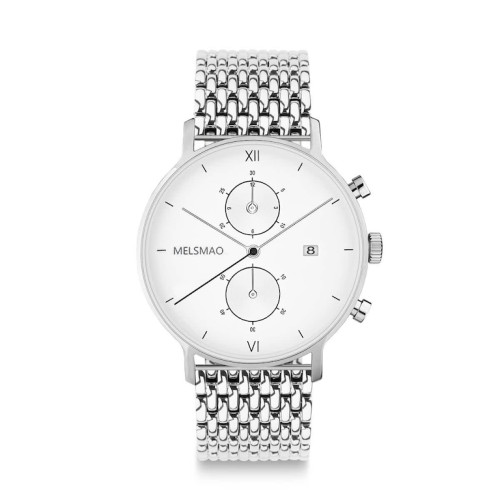 POISE Silver Woven Steel