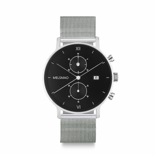 POISE Silver Black Mesh