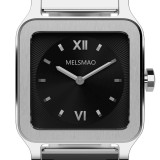 Yearn Silver Black Bold Steel