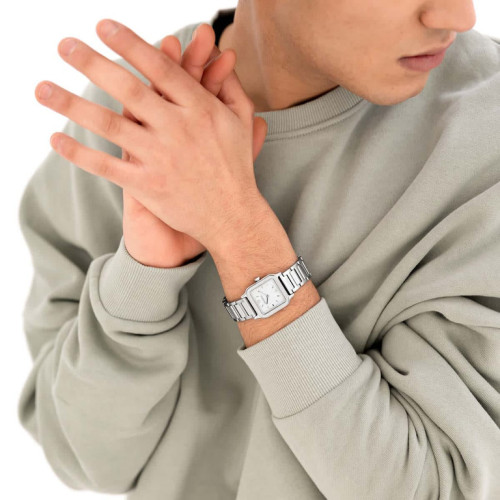 Yearn Silver Bold Steel