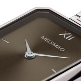 ELEGANCE Watch With Silver Brown Steel