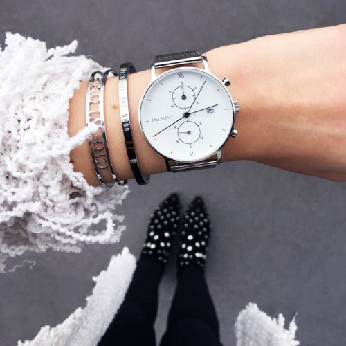 POISE Silver Mesh