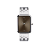 ELEGANCE Watch With Silver Brown Steel