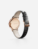 Bijou Watch In Rose Gold With Multi-Colored Gems