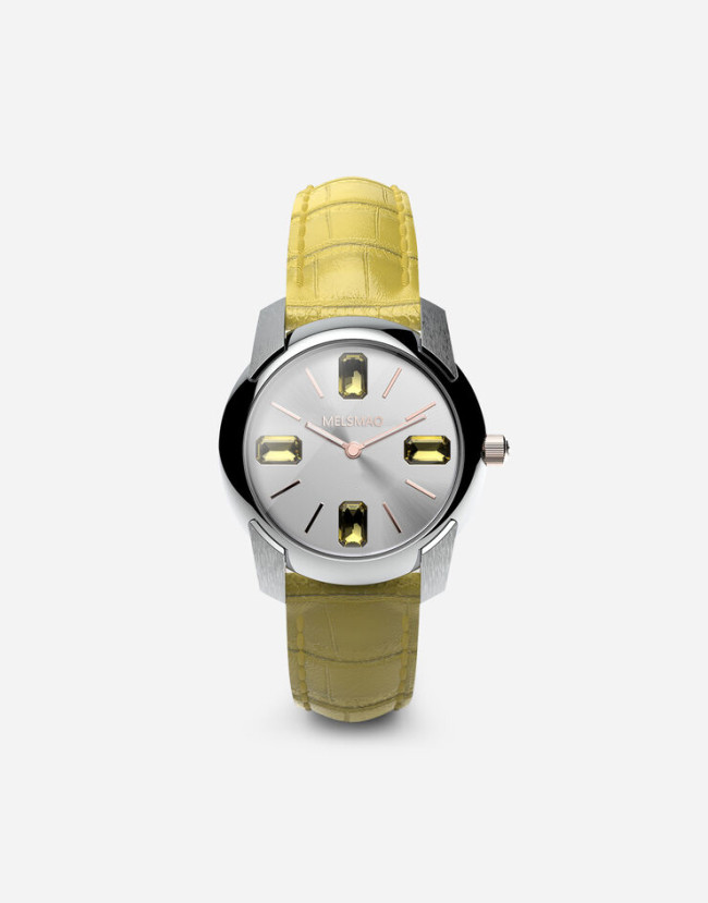 Bijou Watch With Large Grain Gemstone