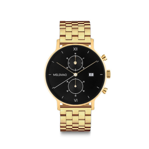 POISE Small Gold Black Steel