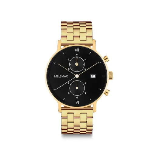 POISE Small Gold Black Steel