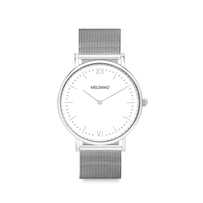 YOUNG Small Silver Mesh