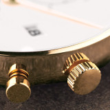 POISE Small Gold Woven Steel