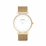 YOUNG Small Gold Mesh
