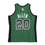 CELTICS ALLEN #20 Green Italian Game Edition Top Quality Hot Pressing NBA Jersey