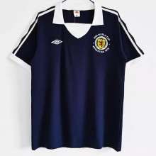 1978 Scotland blue Retro Soccer Jersey