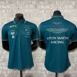 2023 F1 Aston Cycling Clothes New Pattern Short Sleeve Racing Suit