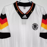 1992 Germany Home Retro Soccer Jersey