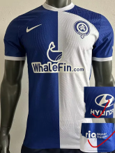 2023 ATM Blue 120th Player Version Soccer Jersey (胸前带广告)