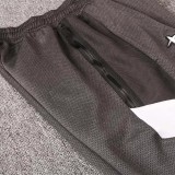 2020 NBA Houston Rockets Grey Full Zip hoodie Tracksuit