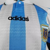 1994 Argentina Home Retro Soccer Jersey