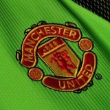 1998-1999 Man Utd Green Goalkeeper Long Sleeve Retro Soccer Jersey