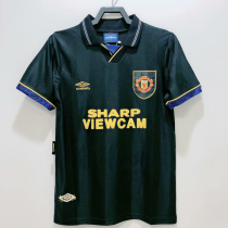 1993-1994 Man Utd Away Retro Soccer Jersey