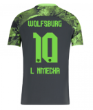 23-24 Wolfsburg Away Fans Soccer Jersey