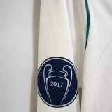 2017-2018 RMA Home Long Sleeve Retro Soccer Jersey