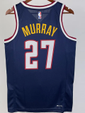 22-23 Nuggets MURRAY #27 Royal Blue Top Quality Hot Pressing NBA Jersey