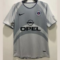 2001-2002 PSG Paris Away Retro Soccer Jersey