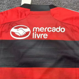 23-24 Flamengo Home Fans Soccer Jersey (Print All Sponsor)