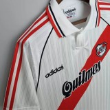 1995-1996 River Plate Home Retro Soccer Jersey
