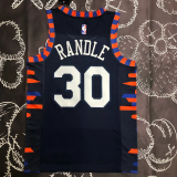KNICKS RANDLE #30 Black Top Quality Hot Pressing NBA Jersey