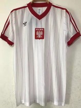 1982 Poland Home Retro Soccer Jersey