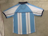 2001 Argentina Home Retro Soccer Jersey