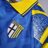 1995-1997 Parma Blue Retro Soccer Jersey
