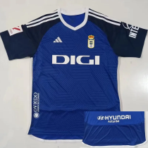 23-24 Real Oviedo Home Fans Soccer Jersey