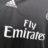 2016-2017 RMA Third Black Long sleeves Retro Soccer Jersey