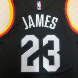 22-23 Cleveland Cavaliers JAMES #23 Black City Edition Top Quality Hot Pressing NBA Jersey