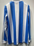 1986 Argentina Home Long Sleeve Retro Soccer Jersey